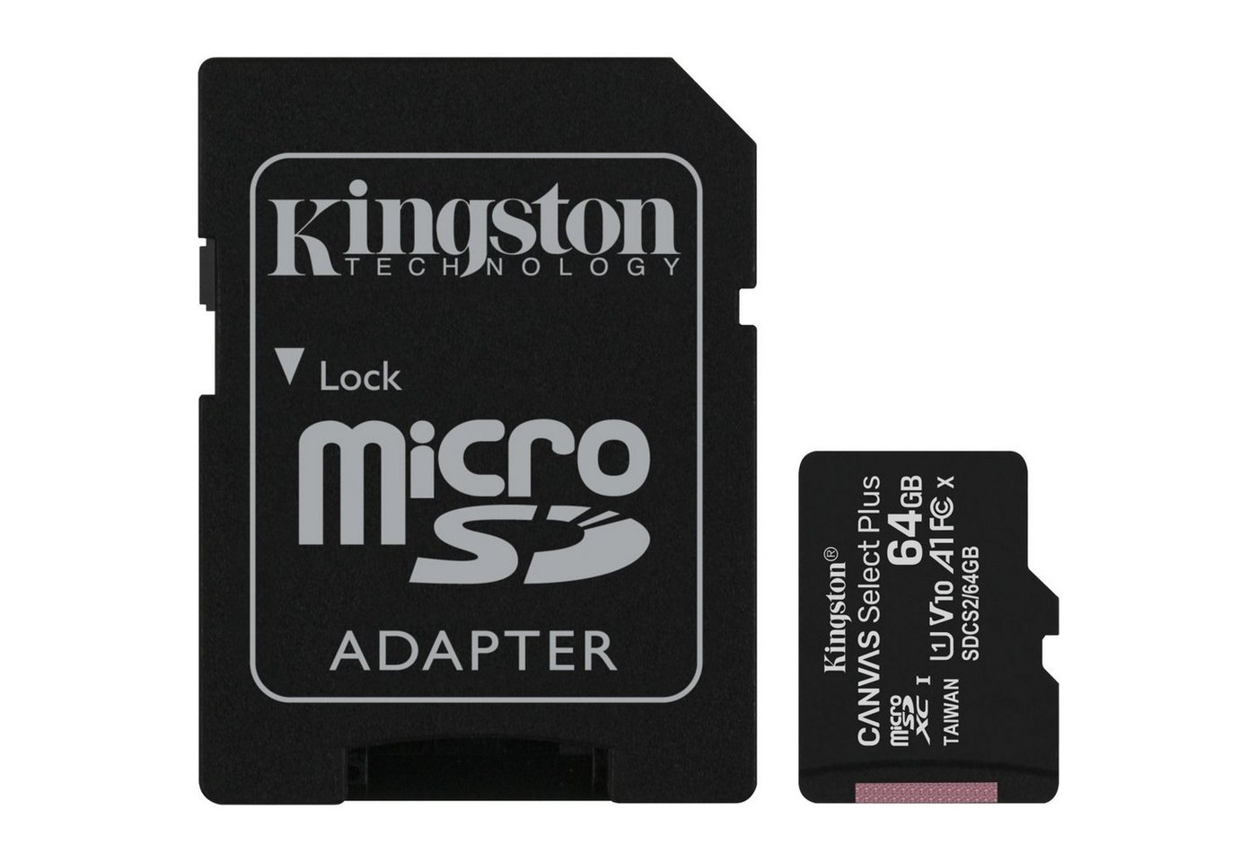 Kingston Kingston Canvas Select Plus 64 GB microSDXC, externer Speicher Kingston Kingston Canvas Select Plus 64 GB microSDXC, externer Speicher von Kingston