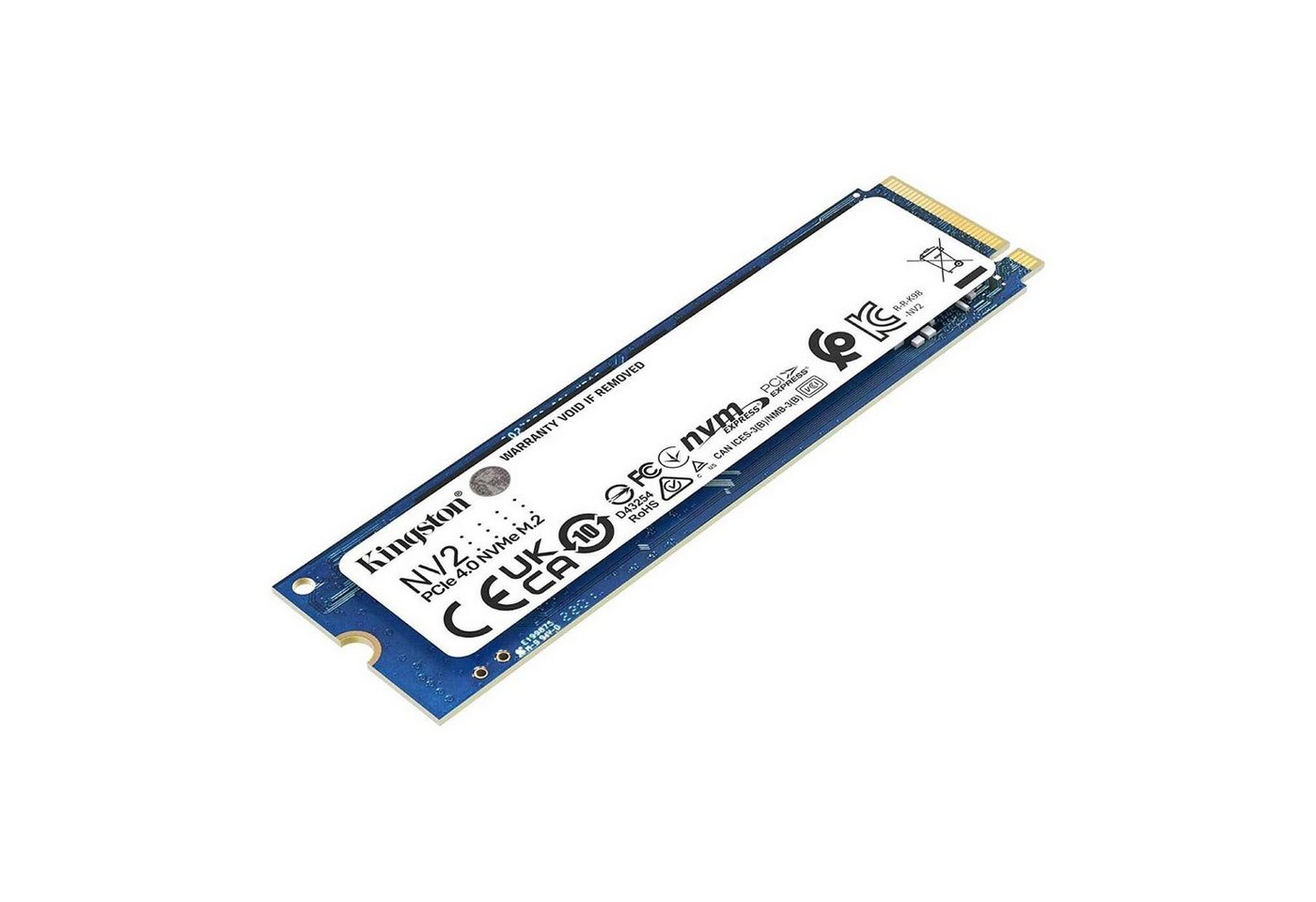 Kingston NV2 1TB NVMe PCIe 4.0 3500MB/s interne SSD (1TB) von Kingston