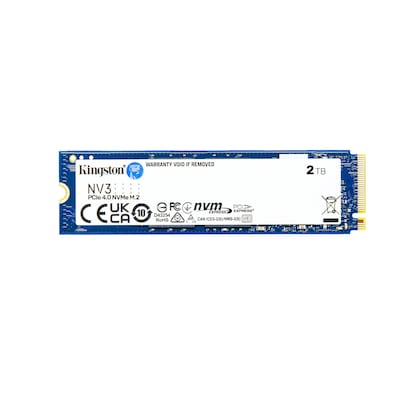 Kingston NV3 NVMe SSD 2 TB M.2 2280 PCIe 4.0 Kingston NV3 NVMe SSD 2 TB M.2 2280 PCIe 4.0 von Kingston