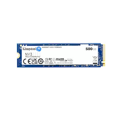 Kingston NV3 NVMe SSD 500 GB M.2 2280 PCIe 4.0 Kingston NV3 NVMe SSD 500 GB M.2 2280 PCIe 4.0 von Kingston