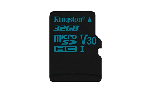 Kingston SDCG2/32GBSP Canvas Go microSD Karte (ohne SD-Adapter, Einfangen eines Lebens in Bewegung) von Kingston