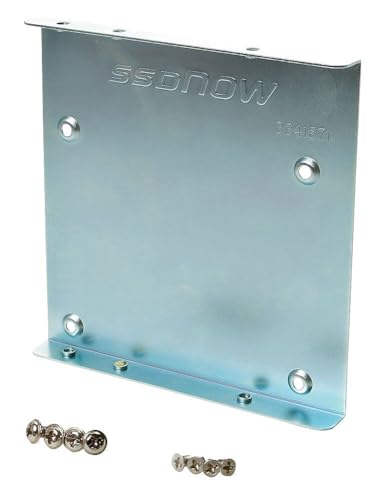 Kingston SNA-BR2/35 Mount Kit (für SSD 6,4 cm (2,5 Zoll) auf 8,9cm (3,5 Zoll) inkl. Brackets und Schrauben) von Kingston