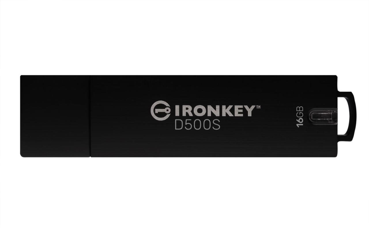 Kingston IronKey D500S USB-Stick 16 GB von Kingston