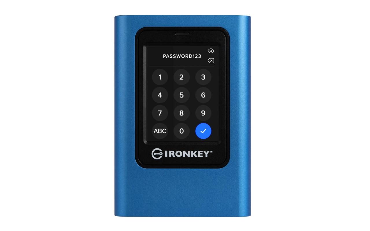 Kingston IronKey Vault Privacy 80 externe SSD - 960 GB Kingston IronKey Vault Privacy 80 externe SSD - 960 GB von Kingston
