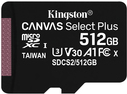 Kingston Technology Canvas Select Plus Speicherkarte 512 GB SDXC Klasse 10 UHS-I (SDCS2/512GB) von Kingston
