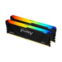 DDR4  16GB PC 3200 CL16 Kingston KIT (2x 8GB) FURY Beast RGB retail von Kingston