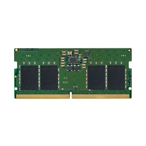 Kingston ValueRAM 8GB 5200MT/s DDR5 Non-ECC CL42 SODIMM 1Rx16 KVR52S42BS6-8 Laptop-Speicher von Kingston