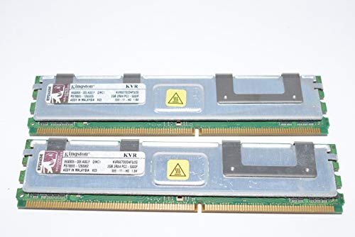 Kingston ValueRAM KVR667D2D4F5/2G PC2-667 Gold Edition Arbeitspeicher 2GB (667 MHz, Fully Buffered CL5, 240-polig, 1 x 2GB) DDR2-SDRAM Kit von Kingston