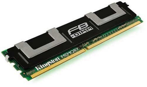 Kingston ValueRAM KVR667D2D8F5K2/2G PC2-5300 Gold Edition Arbeitspeicher 2GB (ECC-Unterstützung, 667 MHz, CL5, 240-polig, 2 x 1GB) DDR2-SDRAM Dual Rank Kit von Kingston
