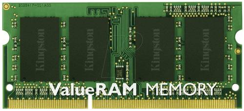 Kingston ValueRAM Laptop-Arbeitsspeicher Modul DDR3 8GB 1 x 8GB Non-ECC 1600MHz 204pin SO-DIMM CL11 von Kingston
