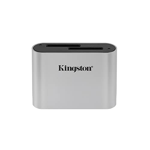 Kingston Workflow SD-Lesegerät USB3.2 Gen1 Dual-Slot SDHC/SDXC UHS-II - WFS-SD Kingston Workflow SD-Lesegerät USB3.2 Gen1 Dual-Slot SDHC/SDXC UHS-II - WFS-SD von Kingston