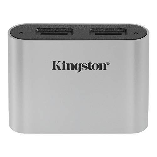 Kingston Workflow microSD Lesegerät USB3.2 Gen1 Dual-Slot microSDHC/SDXC UHS-II - WFS-SDC von Kingston