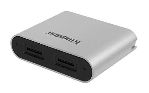 Kingston Workflow microSD Lesegerät USB3.2 Gen1 Dual-Slot microSDHC/SDXC UHS-II - WFS-SDC Kingston Workflow microSD Lesegerät USB3.2 Gen1 Dual-Slot microSDHC/SDXC UHS-II - WFS-SDC von Kingston