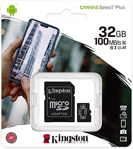 Original Kingston MicroSD karte Speicherkarte 32GB Für Wiko Jimmy / Rainbow - 32GB von Kingston