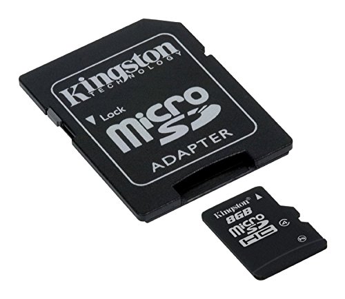 Professionelle Kingston 4 GB MicroSDHC-Karte für BlackBerry Storm2 9550 Smartphone mit benutzerdefinierter Formatierung und Standard-SD-Acapter (Klasse 4) von Kingston