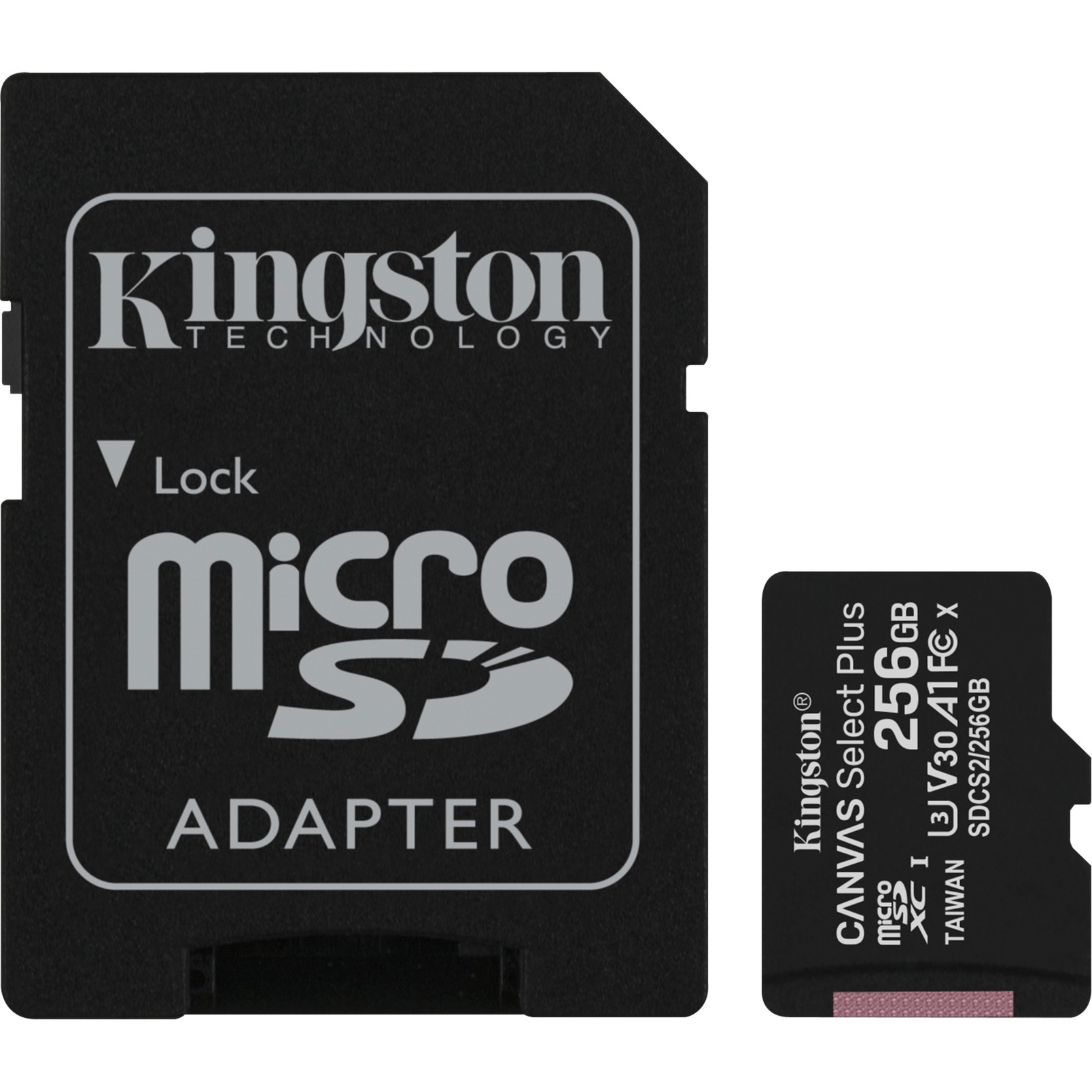 R100 256 GB microSDXC, Speicherkarte von Kingston