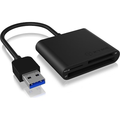 RaidSonic IB-CR301-U3 USB 3.0 externer Multi-Kartenleser von Kingston