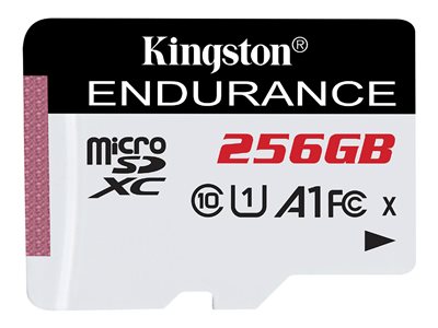 SD MicroSD Card 256GB Kingston SDXC High Endurance (Class1) retail von Kingston