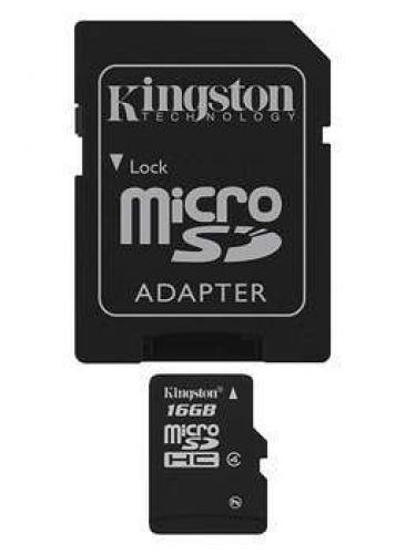 SDC4/16GB KINGSTON MEMORY MICRO SDHC 16GB/CLASS4 SDC4/16GB von Kingston