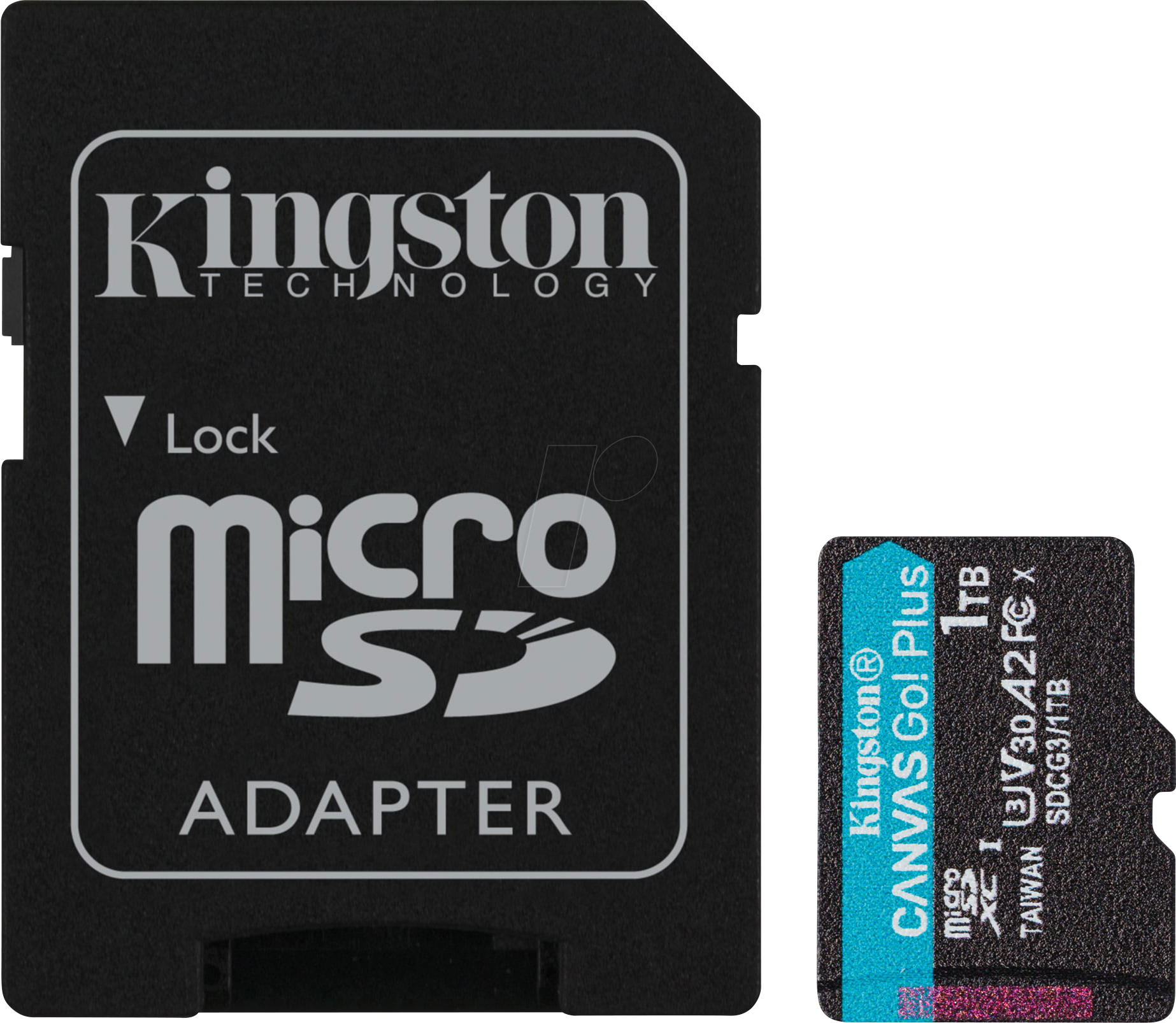 SDCG3/1TB - MicroSDXC-Speicherkarte, 1TB Canvas Go Plus + ADP SDCG3/1TB - MicroSDXC-Speicherkarte, 1TB Canvas Go Plus + ADP von Kingston