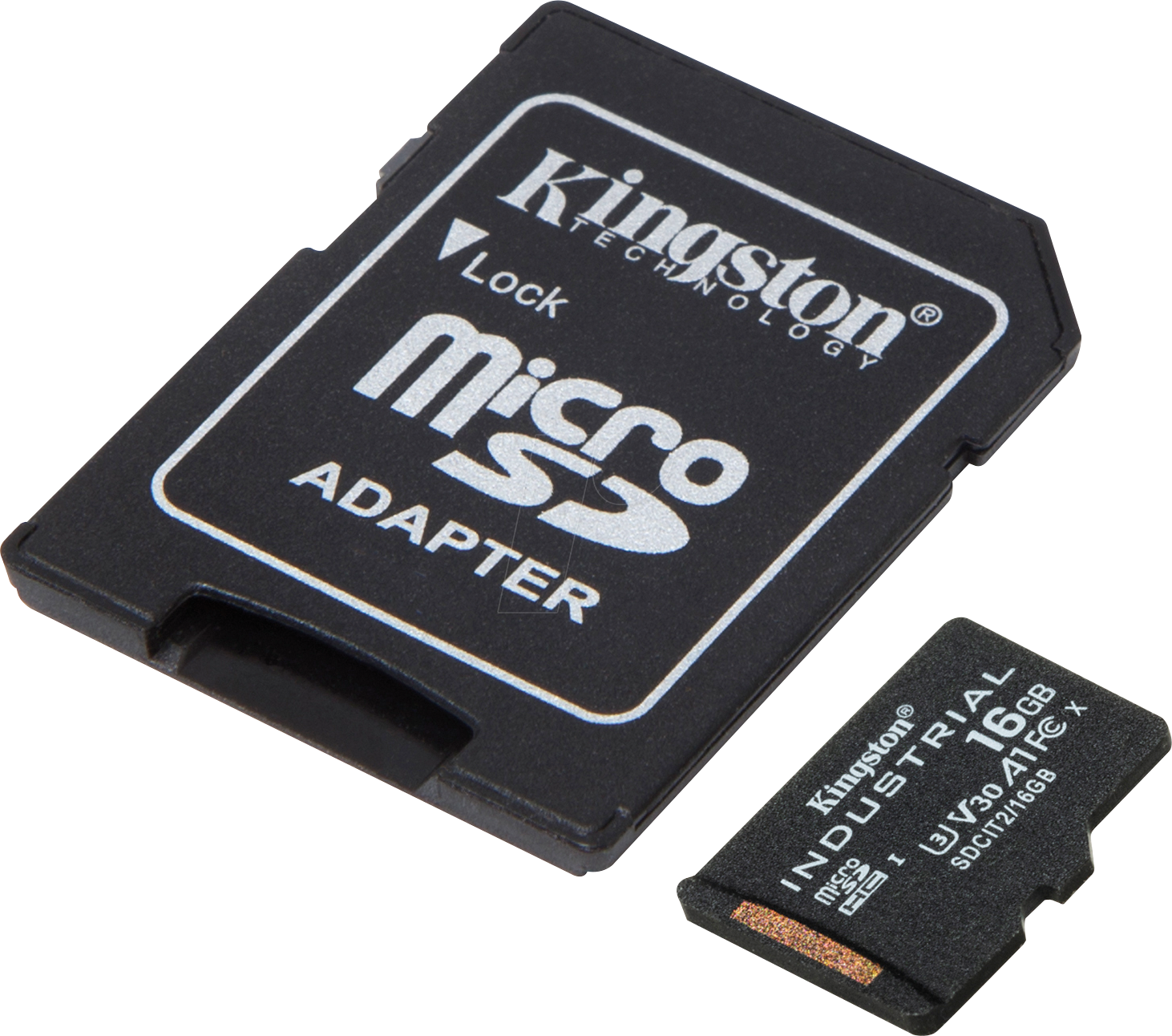 SDCIT2/16GB - microSDHC-Speicherkarte 16GB, Kingston Industrial SDCIT2/16GB - microSDHC-Speicherkarte 16GB, Kingston Industrial von Kingston