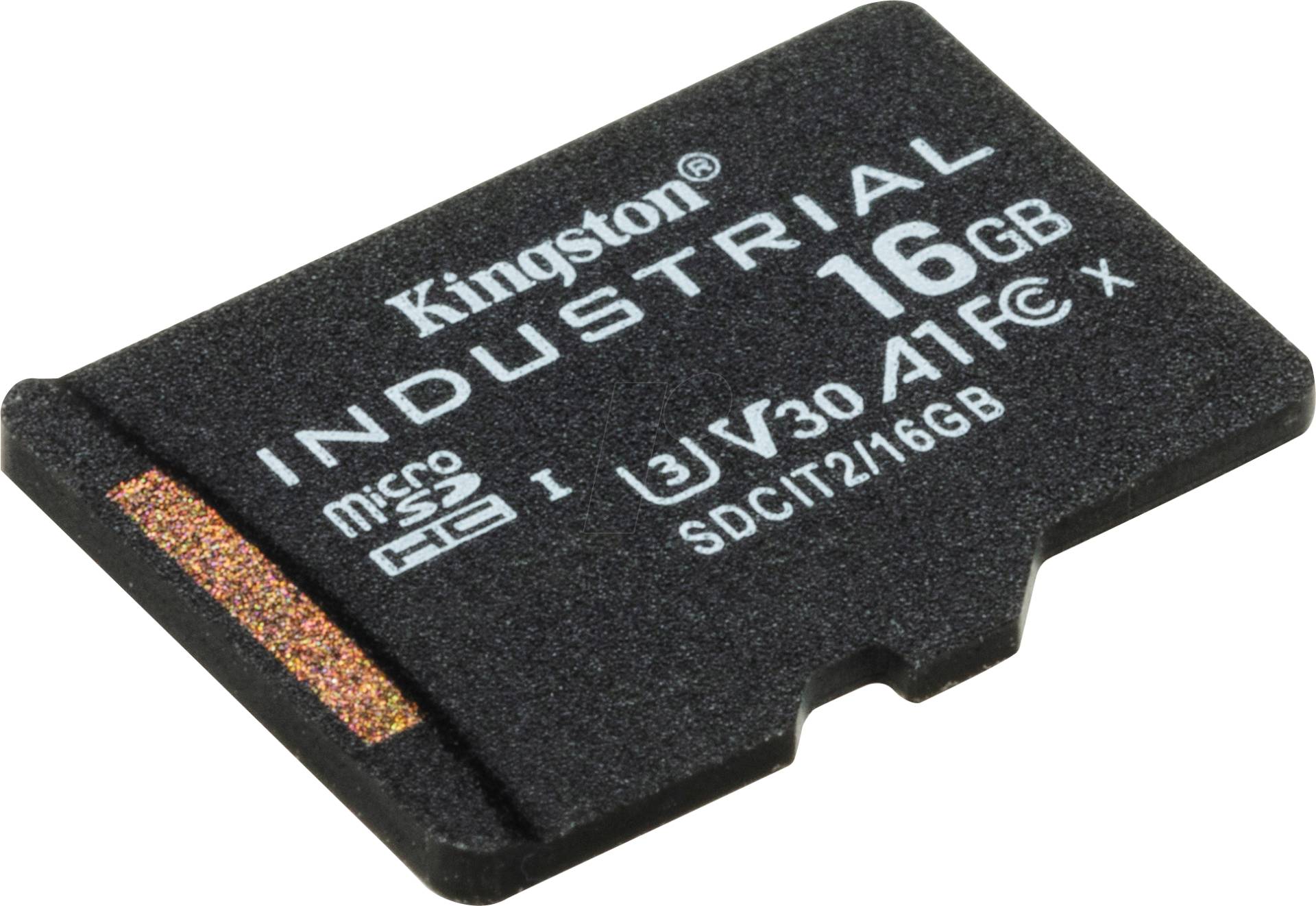 SDCIT2/16GBSP - microSDHC-Speicherkarte 16GB, Kingston Industrial von Kingston