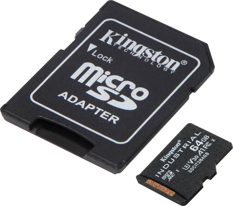 SDCIT2/64GB - microSDXC-Speicherkarte 64GB, Kingston Industrial von Kingston