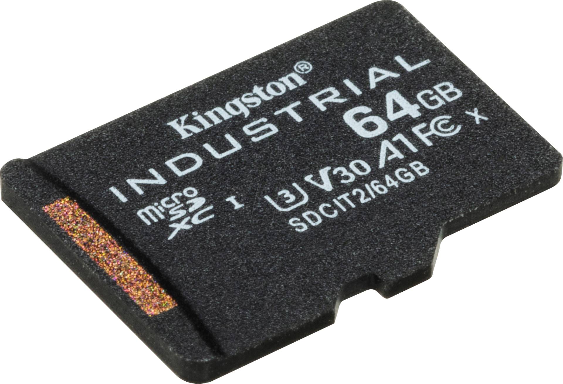SDCIT2/64GBSP - microSDXC-Speicherkarte 64GB, Kingston Industrial von Kingston