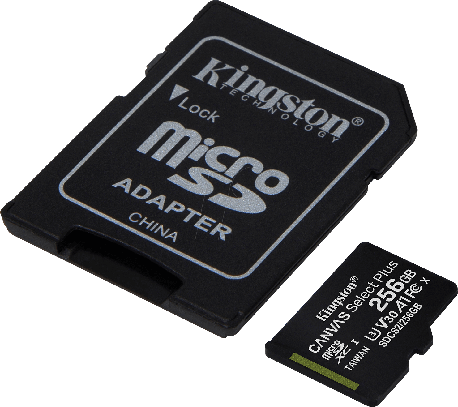 SDCS2/256GB - MicroSDXC-Speicherkarte 256GB, Canvas Select Plus von Kingston