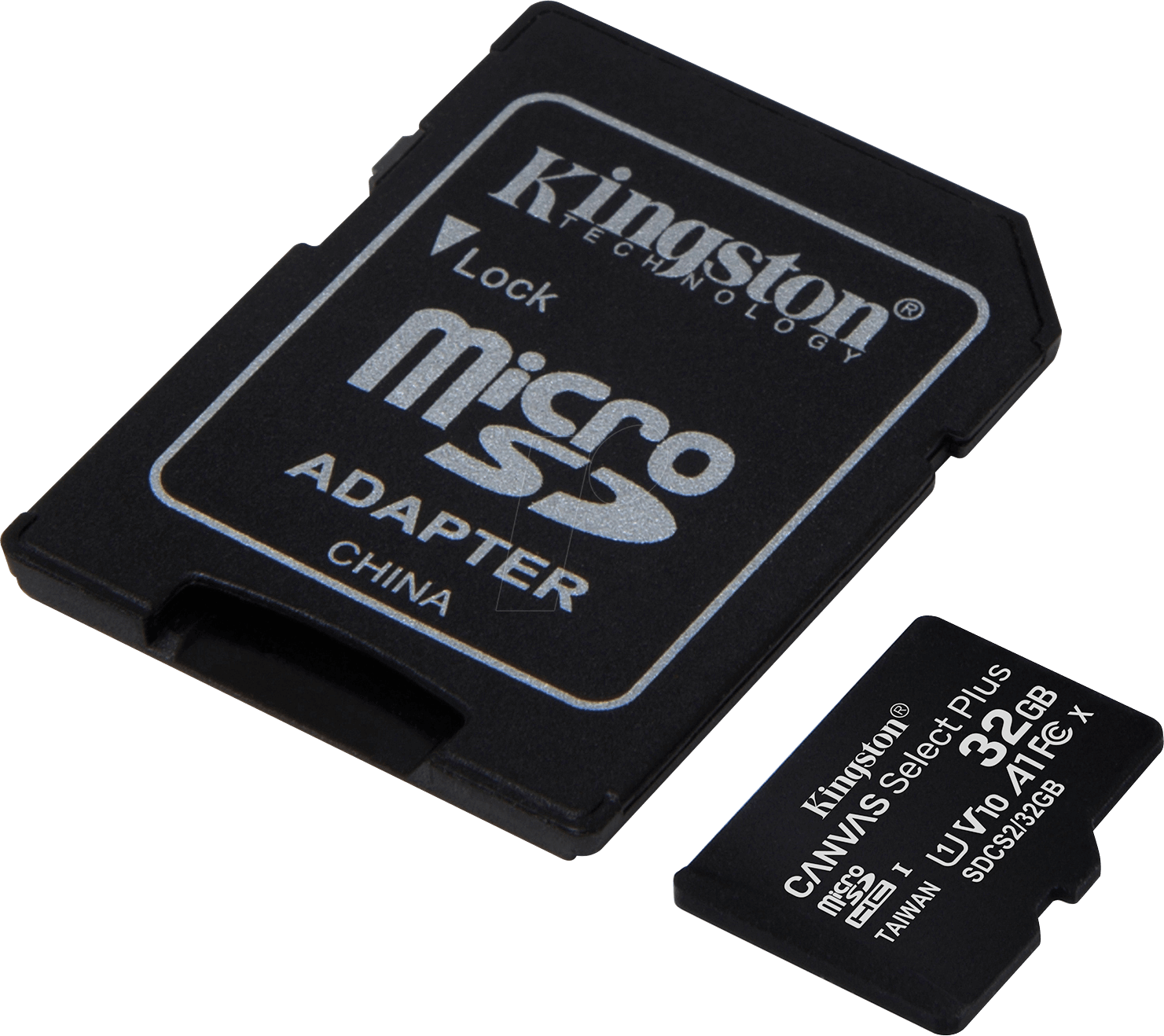 SDCS2/32GB - MicroSDHC-Speicherkarte 32GB, Canvas Select Plus von Kingston