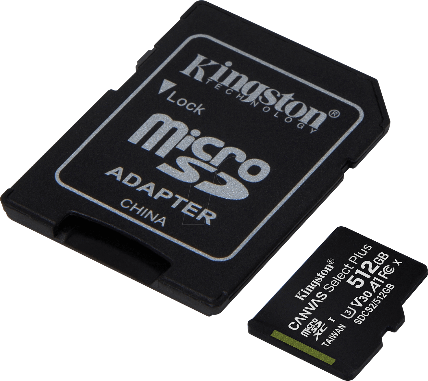 SDCS2/512GB - MicroSDXC-Speicherkarte 512GB, Canvas Select Plus von Kingston