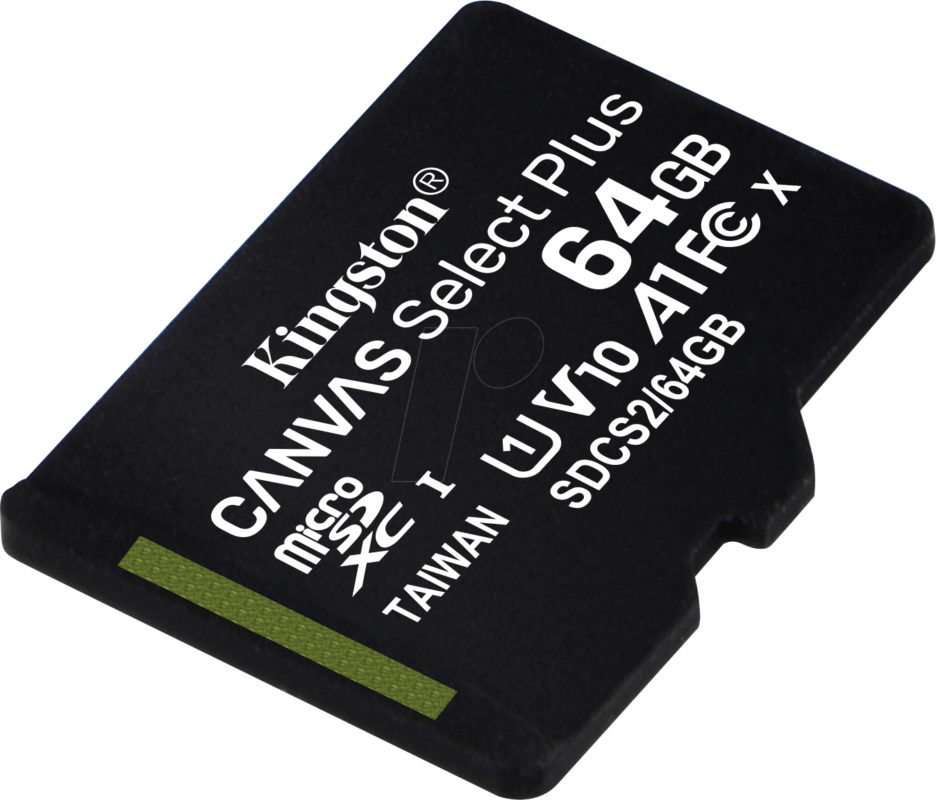 SDCS2/64GBSP - MicroSDXC-Speicherkarte 64GB, Canvas Select Plus von Kingston