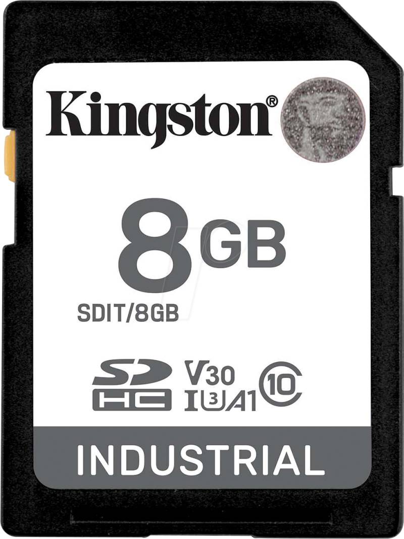 SDIT/8GB - SDHC-Speicherkarte 8GB, Industrial von Kingston