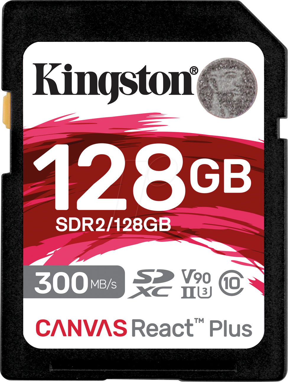 SDR2/128GB - SDXC-Speicherkarte 128GB, Canvas React Plus UHS-II von Kingston