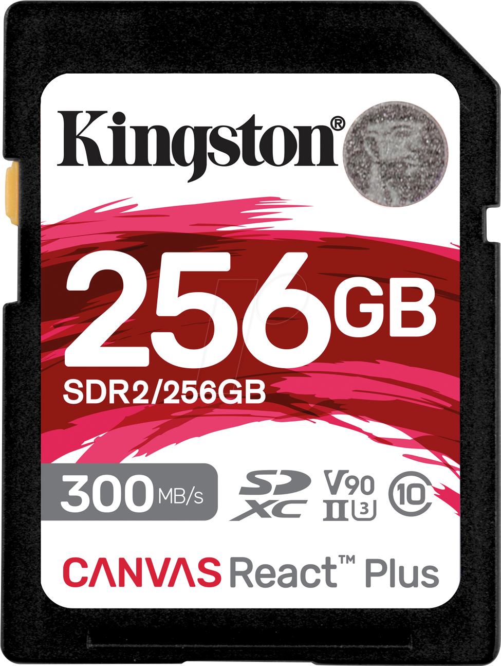 SDR2/256GB - SDXC-Speicherkarte 256GB, Canvas React Plus UHS-II von Kingston