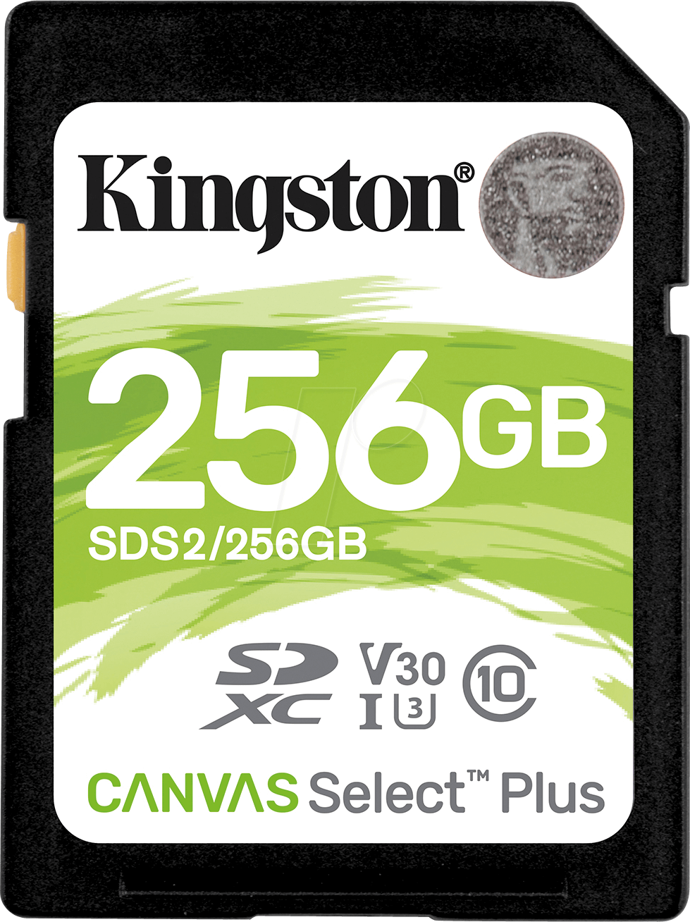 SDS2/256GB - SDXC--Speicherkarte, 256 GB, Canvas Select Plus von Kingston