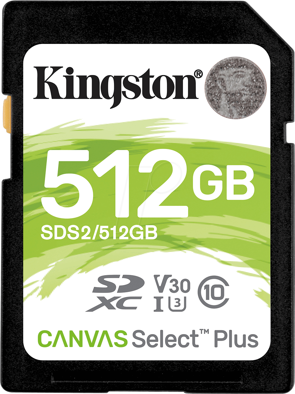 SDS2/512GB - SDXC-Speicherkarte, 512 GB, Canvas Select Plus von Kingston