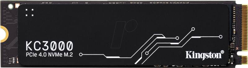 SKC3000S/512G - Kingston KC3000 NVMe™ SSD, 512 GB, M.2 PCIe von Kingston