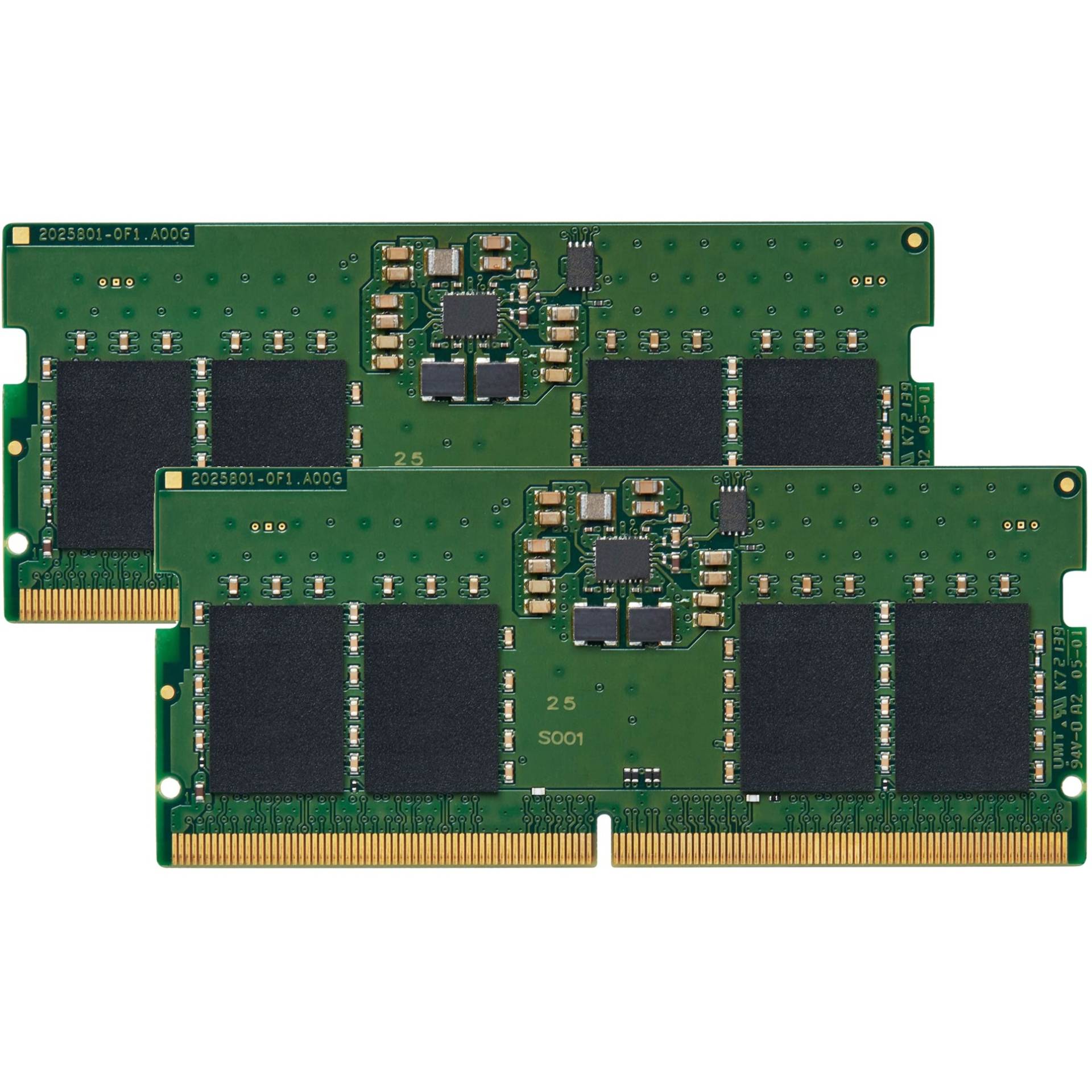 SO-DIMM 16 GB DDR5-4800 (2x 8 GB) Dual-Kit, Arbeitsspeicher von Kingston