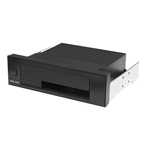 Kingwin Universal Hot Swap Mobile Rack für 2,5 Zoll oder 3,5 Zoll SSD/HDD, internes Tray-Less SATA-Festplatten-Backplane-Gehäuse, unterstützt SATA I/II/III & SAS I/II 6 Gbit/s und [optimiert für 2,5 Zoll SSD/HDD] von Kingwin