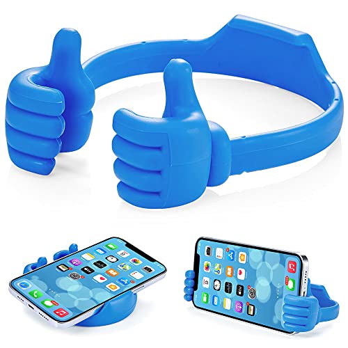 Kinizuxi Thumbs Up Lazy Phone Stand Geschenke für Weihnachten, Universal Handy-Halterung für den Schreibtisch Handy-Halterung, Smartphone-Ständer für iPhone, iPad, Samsung und mehr (Blau) Kinizuxi Thumbs Up Lazy Phone Stand Geschenke für Weihnachten, Universal Handy-Halterung für den Schreibtisch Handy-Halterung, Smartphone-Ständer für iPhone, iPad, Samsung und mehr (Blau) von Kinizuxi