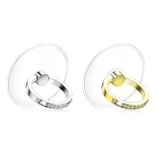 Kinizuxi Handy Fingerhalterung Smartphone Ring 2 Stück, Glitzer-Diamant Handy Ring, 360-Grad-Drehung, Kompatibel mit All Smartphone fingerhalten für iPhone, Samsung, LG, Sony und mehr Kinizuxi Handy Fingerhalterung Smartphone Ring 2 Stück, Glitzer-Diamant Handy Ring, 360-Grad-Drehung, Kompatibel mit All Smartphone fingerhalten für iPhone, Samsung, LG, Sony und mehr von Kinizuxi