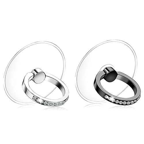 Kinizuxi Handy Ring Halterung Finger Holder 2 Stück, Glitzer-Diamant 360 Grad Drehung Handy Phone Ring Holder Finger Smartphone Fingerhalter Handyhalterung Kompatibel mit iPhone iPad Samsung Huawei Kinizuxi Handy Ring Halterung Finger Holder 2 Stück, Glitzer-Diamant 360 Grad Drehung Handy Phone Ring Holder Finger Smartphone Fingerhalter Handyhalterung Kompatibel mit iPhone iPad Samsung Huawei von Kinizuxi