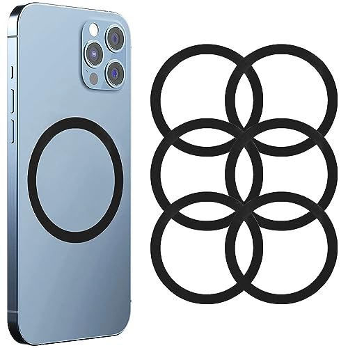 Kinizuxi Metall Ring 6 Stück, Magnetisches Kabelloses Laden Umwandlungskit, Kompatibel mit Mag Safe Metallring Zubehör, iPhone 14/13/12 Series und Samsung Galaxy S22/S21/S20 und Mehr-Silber Kinizuxi Metall Ring 6 Stück, Magnetisches Kabelloses Laden Umwandlungskit, Kompatibel mit Mag Safe Metallring Zubehör, iPhone 14/13/12 Series und Samsung Galaxy S22/S21/S20 und Mehr-Silber von Kinizuxi