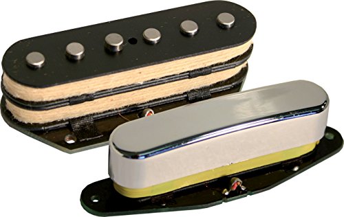 Kinman Broadcaster Gen.2 Pickup Set (2) - Schwarz - Tonabnehmer Set für E-Gitarre - Gitarren-Tonabnehmer-Set - GUITARS von Kinman