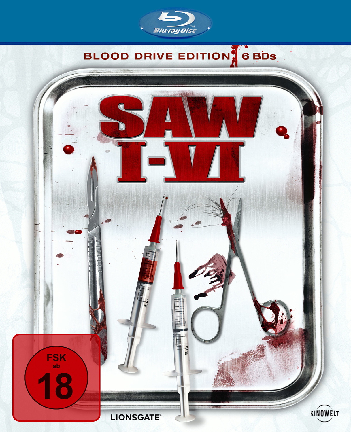 Saw I-VI (Blood Drive Edition, 6 Discs) von Kinowelt