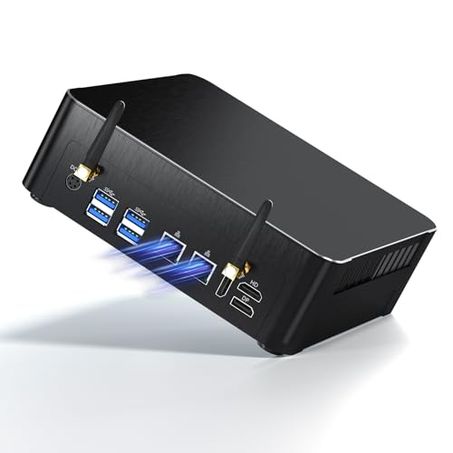 Kinupute Mini PC i9, Desktop Computer Core i9-9880H 8 Kerne, Windows 11 Pro, TPM2.0, 32G DDR4, 1T NVME SSD, DP/HDMI/USB-C Port, Triple Display, 4K@60Hz, 2x2.5G RJ45 LAN, WiFi 6E/BT5.3, 4G Modul, HTPC Kinupute Mini PC i9, Desktop Computer Core i9-9880H 8 Kerne, Windows 11 Pro, TPM2.0, 32G DDR4, 1T NVME SSD, DP/HDMI/USB-C Port, Triple Display, 4K@60Hz, 2x2.5G RJ45 LAN, WiFi 6E/BT5.3, 4G Modul, HTPC von Kinupute