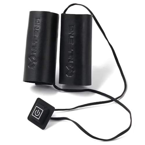 Kioball Elektrische Beheizbare Griffabdeckung USB Anti-Vibrationsmotorrad 6-Gang Roller Moped Lenkerhandschuh Schnellheizkit von Kioball