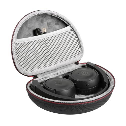 Kopfhörer Tasche, Tragetasche Headset Hülle Etui, für JBL T450BT/500BT, für die Aufbewahrung von Kopfhörern auf Reisen und im Freien (Schwarz) von Kioiner