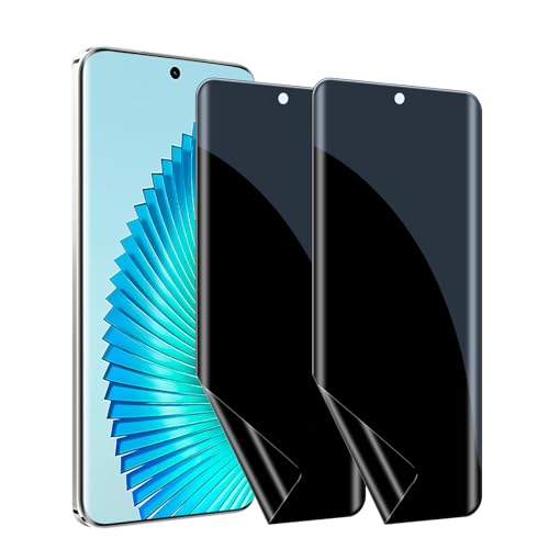Kiokyrgm Hydrogel Folie Sichtschutz für Honor Magic 6 lite, Displayschutzfolie 2 Stück,Anti-Spähen Folie, Anti-Kratzer,Vollabdeckung schutzfolie anti spy von Kiokyrgm